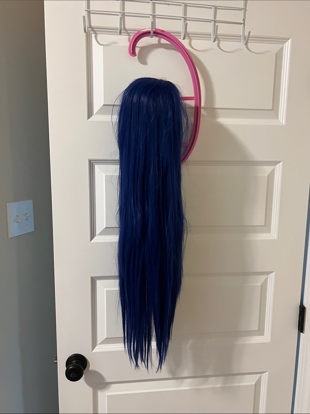 Blue Long Straight Women's Hair Wig - Lit Unicorns